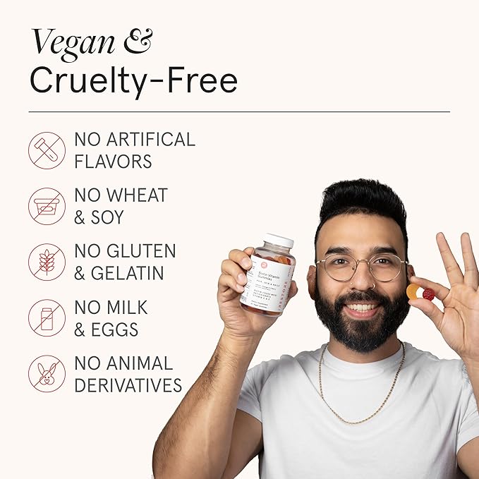 iRestore Hair Gummy Vitamins, Vegan Biotin Gummies for Hair Skin and Nails, Hair Growth Gummies for Women & Men, Biotin 10,000mcg, 3PK