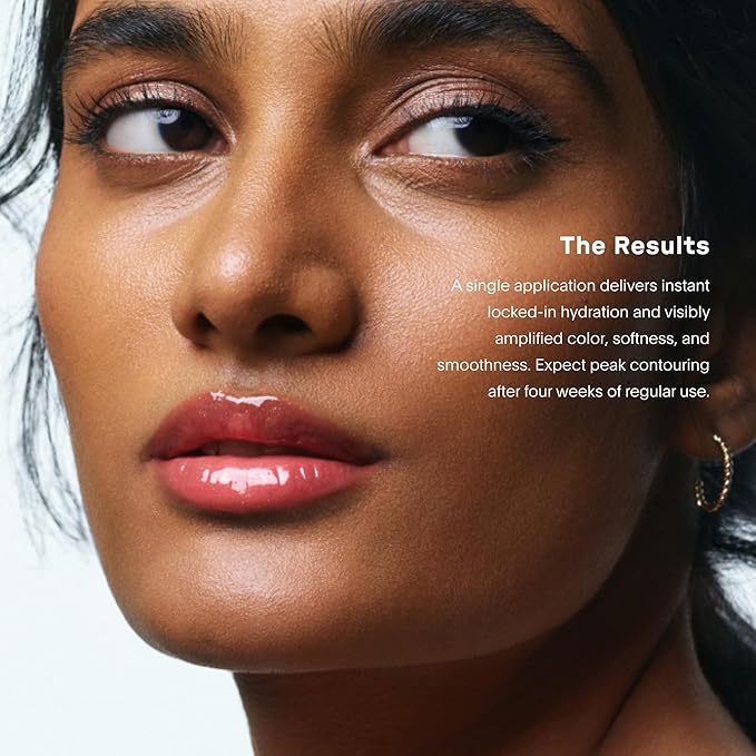 U Beauty The PLASMA Tinted Lip Compound - Anti-Aging & Anti-Wrinkle Lip Gloss, Hyaluronic Acid, Shea Butter & Peptides for Hydration & Plumping, Bellini - 15 mL