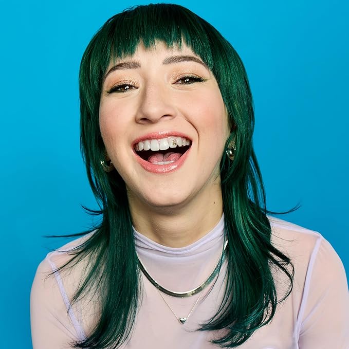 Arctic Fox Semi-Permanent Hair Color Dye, Emerald Fortune, Vibrant Teal Green, Vegan & Cruelty-Free, Ammonia-Free, Hydrating Formula, For All Hair Types, 5.6 Fl Oz (Pack of 2)