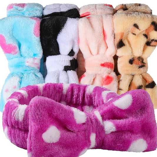 Teenitor Makeup and Spa Headbands, Bow Headbands for Women's Skincare and Face Washing