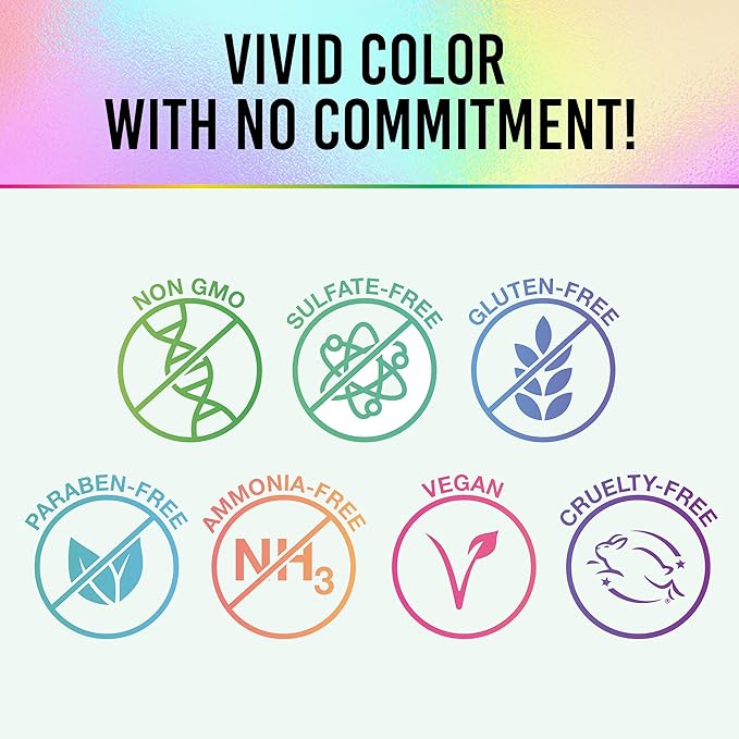 Punky Temporary Hair Highlight Spray – Natural Blonde, Washes Out, Temporary Hair Color Spray for Kids, Women, Hair-Dye, 3.5 oz, 1 Pack