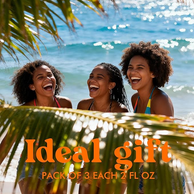 Body Spray for Women 3 Pack, Fragrance Mist Gift Set, Travel Size Each 60ml, Vanilla Orchid Lychee