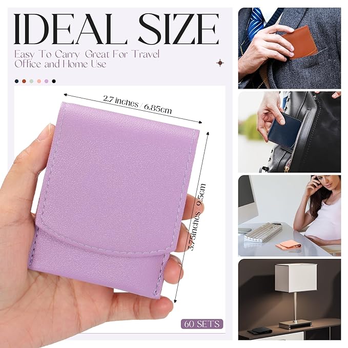 60 Sets Travel Manicure Set Professional Nail Set 7 in 1 Stainless Steel Manicure Kit Grooming Kits Nail Care Tools with Care Tools Beauty Scissors Tweezers Gifts for Christmas(Vintage Color)