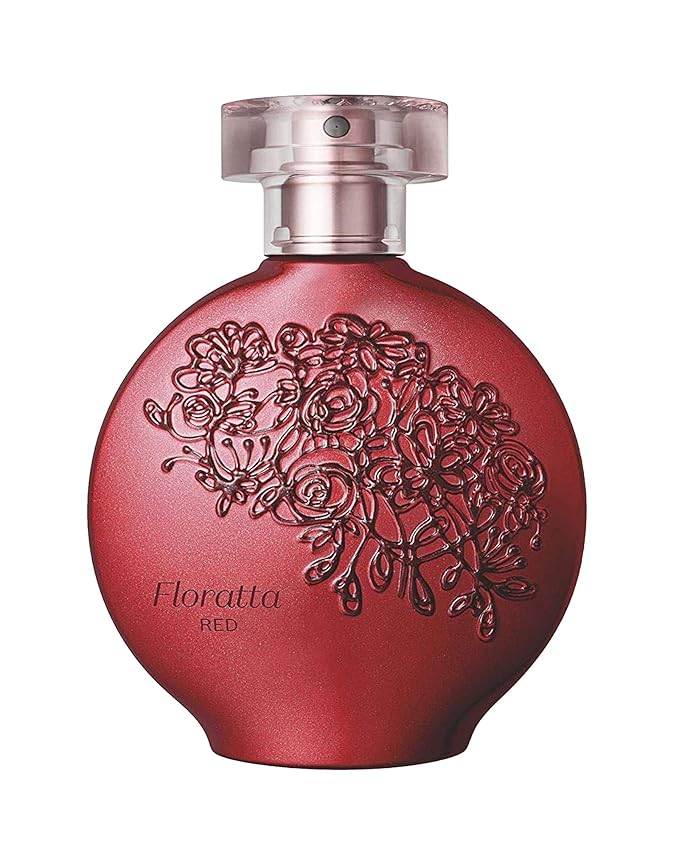 O Boticário Floratta Red Eau de Toilette, Long-Lasting, Fresh Floral Fragrance Perfume for Women, 2.5 Ounce