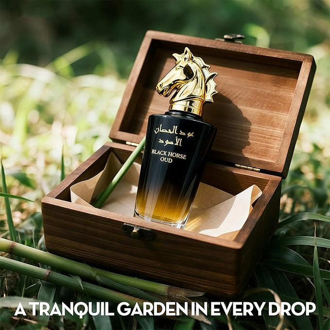 BLACK Horse Long-Lasting Cologne for Men | Fresh Citrus & Woody Scent | Eau de Toilette 100ml Spray | Day to Night Fragrance