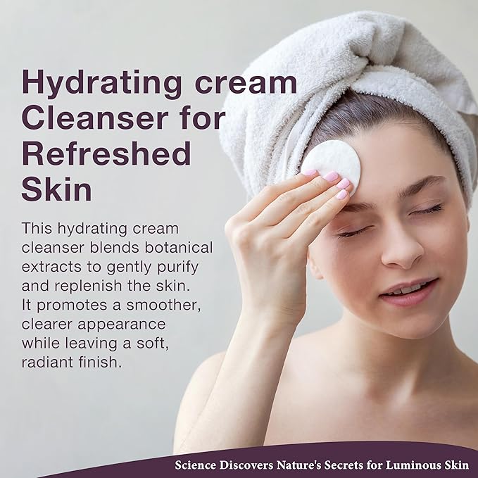 Lira Clinical MYSTIQ iLuminating Cleanser - Moisturizing Face Wash with Vitamin C, Orange Plant Stem Cells, and Plant Extracts - Gentle Facial Cleanser Supports Skin Barrier and Hydration - 6 Oz