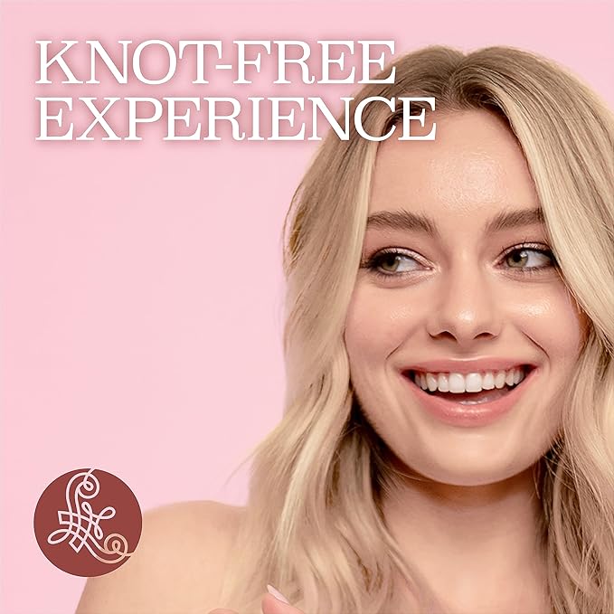 Luseta Tangle Free Routine Shampoo & Conditioner Set for Women and Men Sulfate Free Shampoo and Conditioner for Detangling with Keratin and Argan Oil, Color Safe for Curly and Wavy Hair 2 x 16.9oz