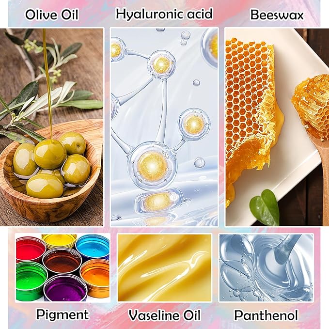 6 Colors Temporary Hair Color Wax,Instant Hair Coloring Wax Mud for Women & Men,Temporary Hair Wax Color Hair Dye for Festivals Clubs Party Cosplay Halloween（Red Purple Brown White Black Gray）