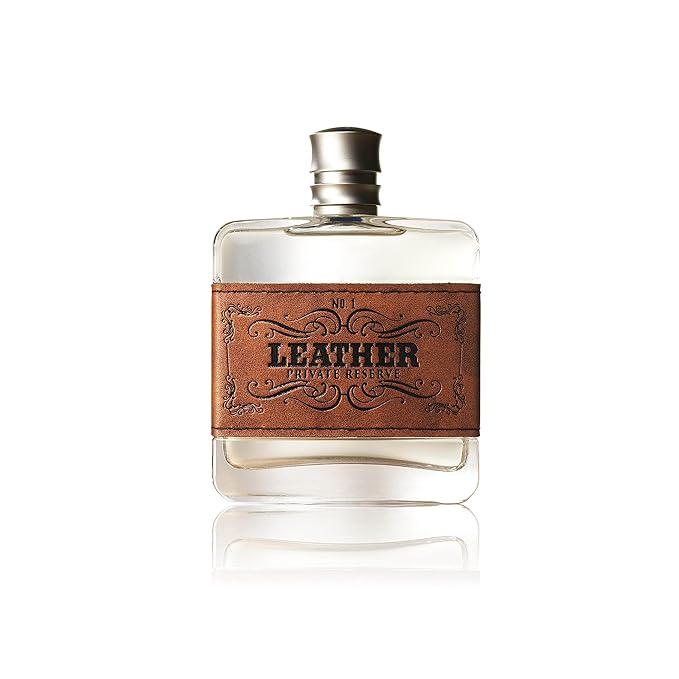 Tru Western Leather #1 Private Reserve Men's Cologne, 3.4 fl oz (100 ml) - Masculine, Woodsy, Leathery