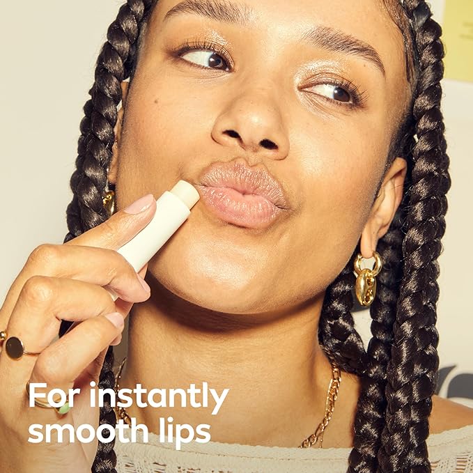 NIVEA Dewy Lip Balm with Hyaluronic Acid, Lightweight and Ultra-Hydrating for All Day Moisture, Leaves Visibly Less Noticeable Lip Lines and No Waxy Feel, 0.18 Oz, Pack of 4