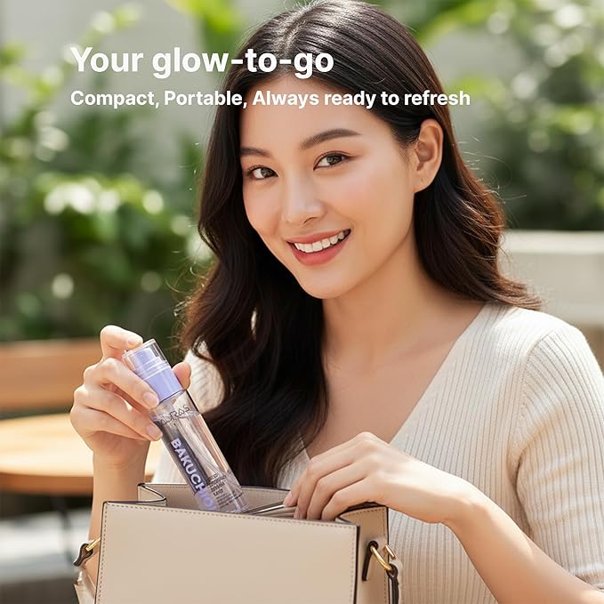 Auras Bakuchiol Pore-Tightening Mist K-Beauty | Fresh-Activated Retinol-Alternative Spray Serum for Anti-Aging & Elasticity, Korean Skincare Toner Mist for Sensitive Skin, 3.4 fl oz