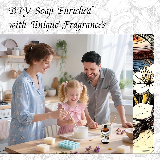 HIQILI Cold Boiled Water Fragrance Oil for Home Diffuser, Great for Making Candle, Soap, Body Wash, DIY Multipurpose Room Spray- 5.07 Fl Oz