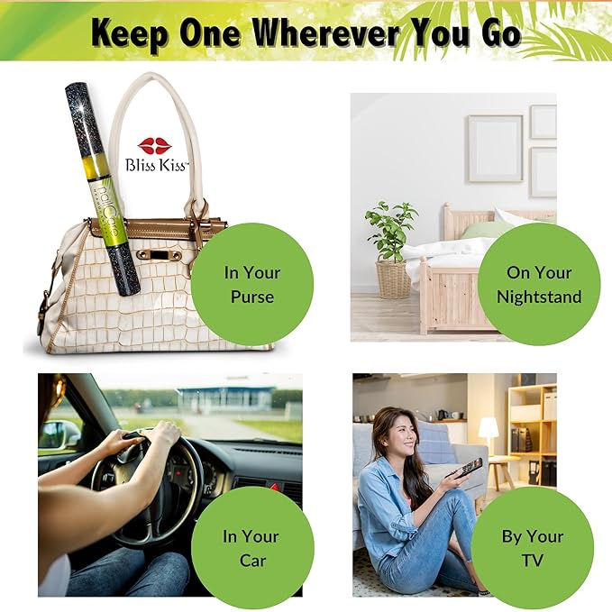 Cuticle Oil Pen for Nails - Nail Strengthener & Growth Oil and Serum for Damaged Nails, Hangnails w/Jojoba cuticle oil—Coconut Lime Verbena Fragrance - Holographic Glitter Pens 4-Pack