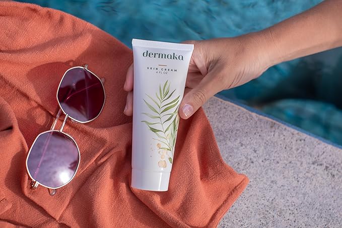 Dermaka All-Natural Arnica Skin Cream 4 oz 2 pack – Dermatologist Tested Formula for Bruising, Swelling & Dryness – Enriched with Chamomile, Green Tea & Vitamins A & E – Smooth, Non-Greasy Texture