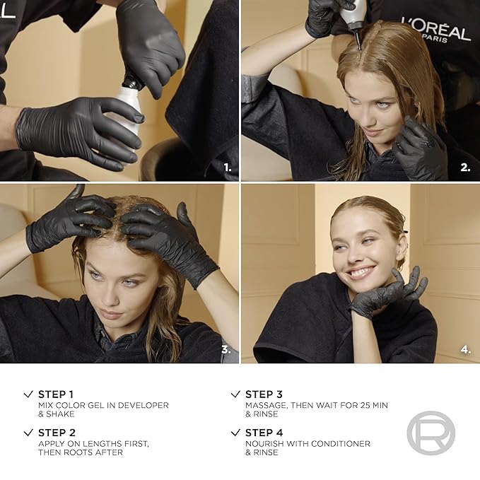 L'Oreal Paris Superior Preference Fade-Defying + Shine Permanent Hair Color, 4R Dark Auburn, Pack of 1, Hair Dye