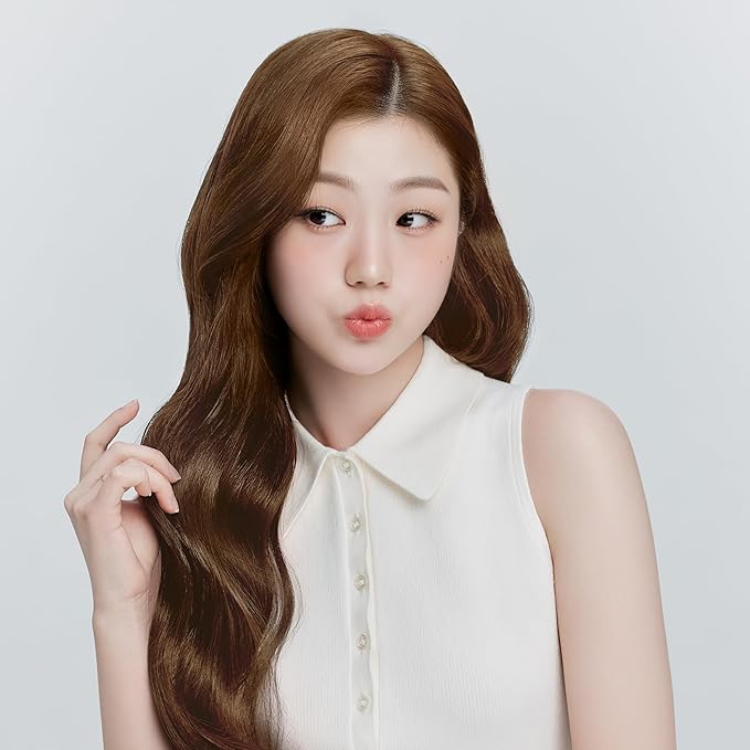 eZn Pudding Hair Dye Ammonia Free Semi-Permanent Self Hair Dye DIY Kit included contain Keratin Made in Korea Beauty (Mute Skin Brown)