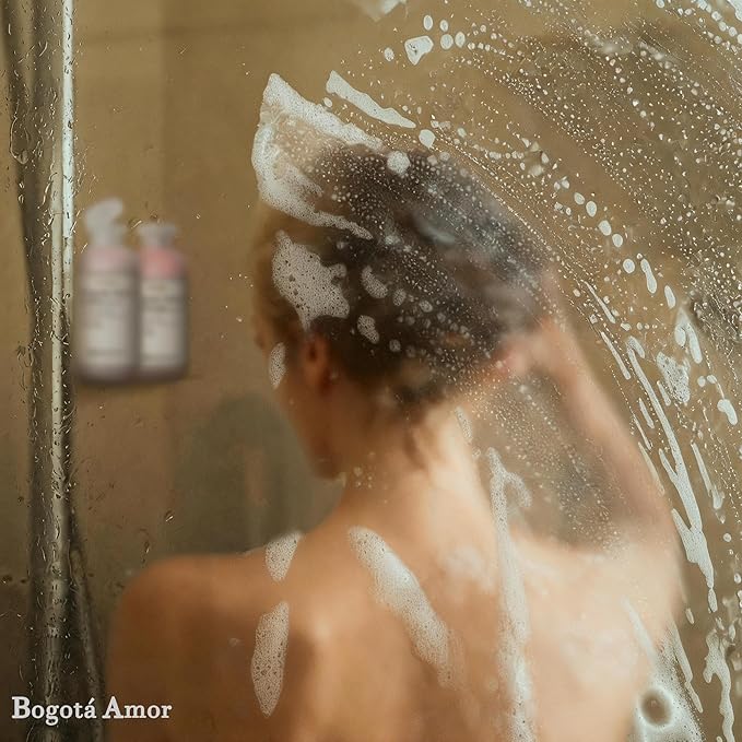 Dr.Healdy Bogota Amor Conditioner - Deep Color Safe Hair Care for Women, Batana Oil, Bonding Repair Dry Extremely Damaged Fine Curly Color Treated Hair Treatment for Men, 10.15 oz Pink - DHBAC