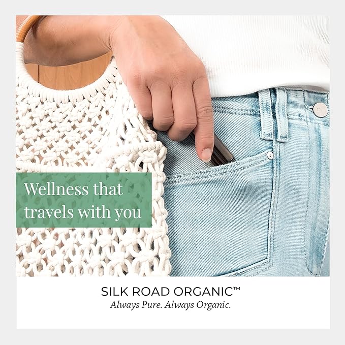 Silk Road Organic Eucalyptus Essential Oil Roll On, USDA Certified - Respiratory Health, Colds, Cough, Sinus & Allergy Congestion - 10 ml Aromatherapy Roller - Always Pure, Always Organic