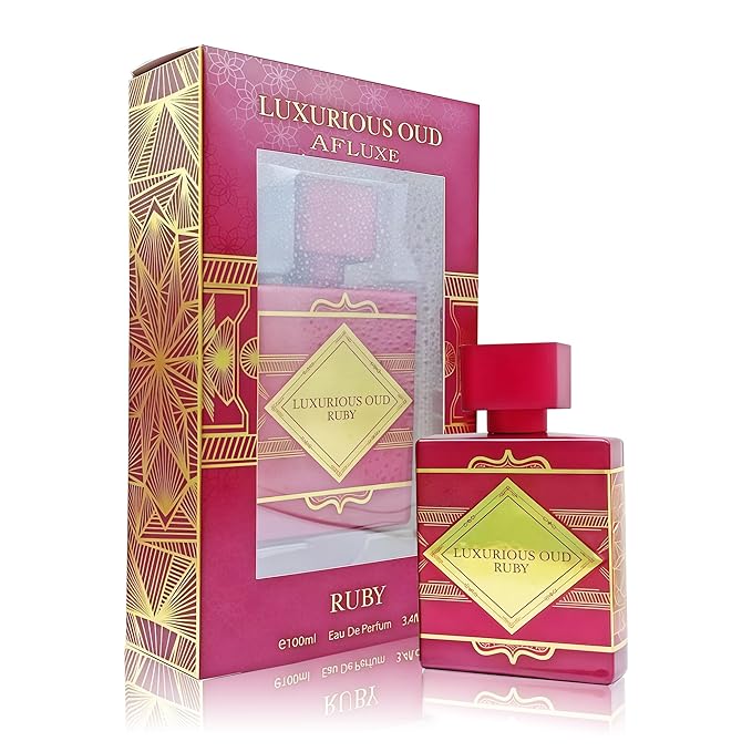 Luxurious Oud Ruby - Cologne for Women - Long Lasting Perfume for Women, Luxurious Floral Fruity Fragrance - 100ml