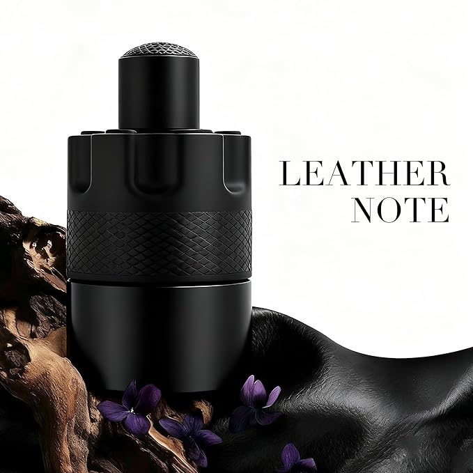 AZURA NOIR-INTENSE Long-Lasting Cologne for Men | Fresh Citrus & Woody Scent | Eau de Toilette 100ml Spray | Day to Night Fragrance