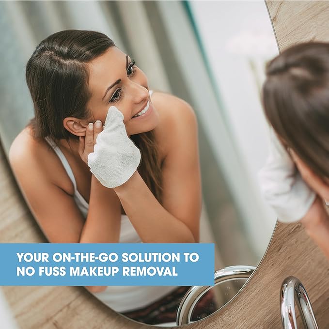 Diamond Wipes Makeup Remover Wipes, Alcohol Free Facial Cleansing with Vitamin E, Case of 50 Face Wipes