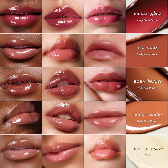 EADEM Le Chouchou Bisous Set, Lip Softening Balm, Lip Gloss for Women, Plumper and Mask for Lips, Overnight Hydrating & Moisturizing Luxury Lip Balm, 0.5 oz, 5 Piece Set