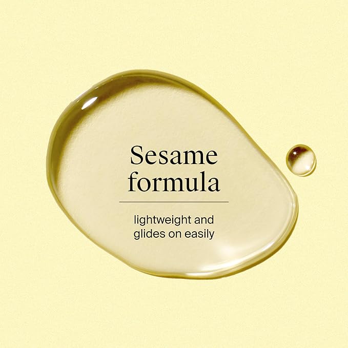 Neutrogena Body Oil Light Sesame Formula, 16 fl oz, Radiant Glow Moisturizer for Dry Skin, Bath & Shower Oil For Smooth and Hydrated Skin