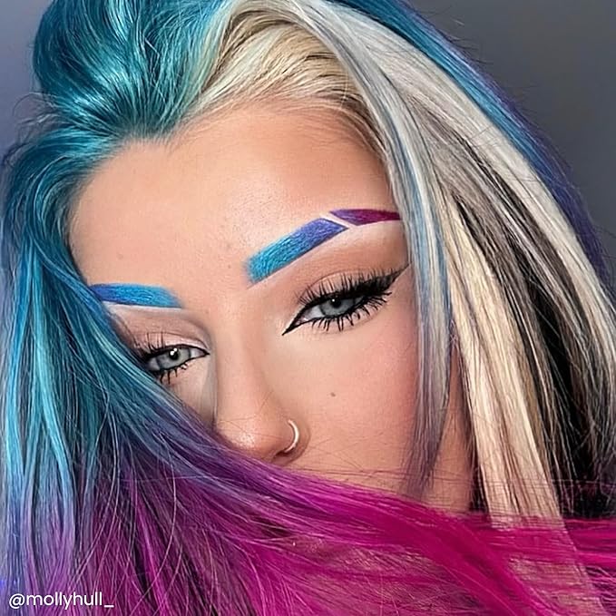 Arctic Fox Semi-Permanent Hair Dye, Aurora Kiss Blue, Vegan & Cruelty-Free, Ammonia-Free, Conditioning Formula, Vibrant Color for All Hair Types, 5.6 Fl Oz (Pack of 2)