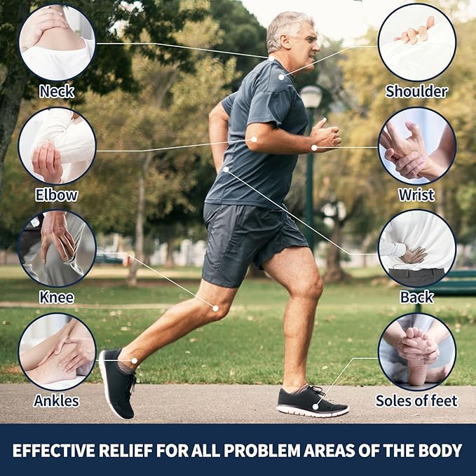 2PCS Neuropathy Relief Cream, Contains Arnica, Menthol, Msm, and Glucosamine, Suitable for Feet, Hands, Legs, Muscles, Joints, and Waist, Fast Absorption, Mild & All Natural