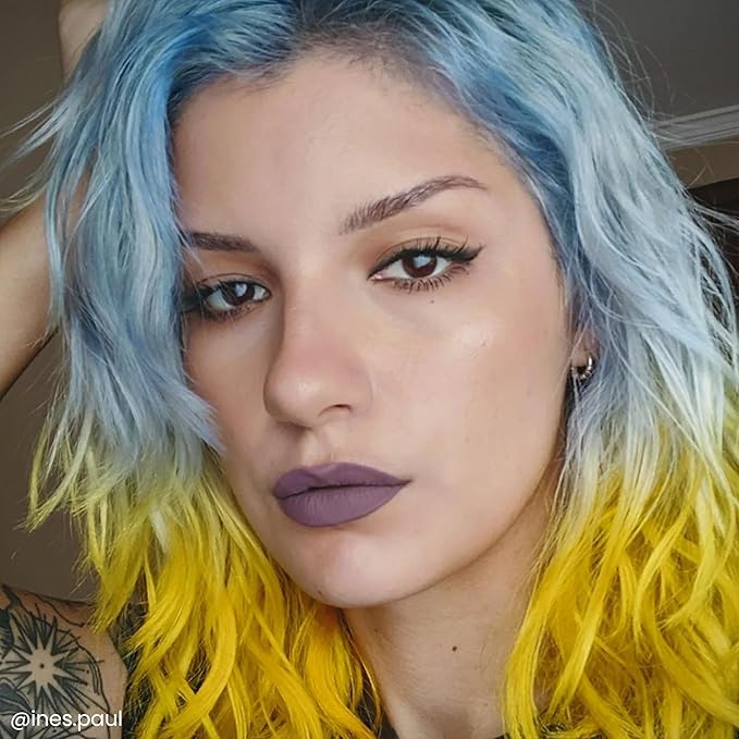 ARCTIC FOX Vegan and Cruelty-Free Semi-Permanent Hair Color Dye (4 Fl Oz, PERIWINKLE)