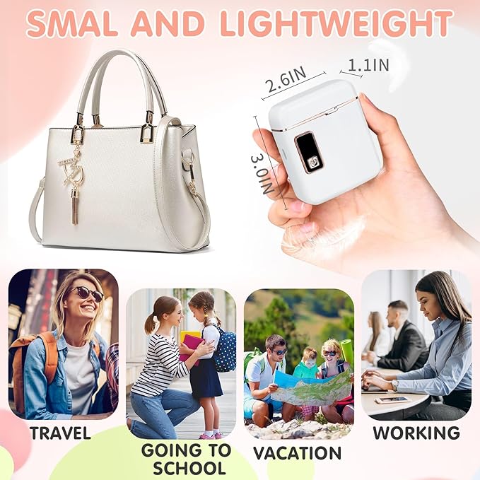 Electric Nail Clipper with LED Light, USB Rechargeable Nail Trimmer, 3-Speed Fingernail Manicure for Baby, Kids, Seniors, and Adults - Perfect for Elderly Nail Care (Black)