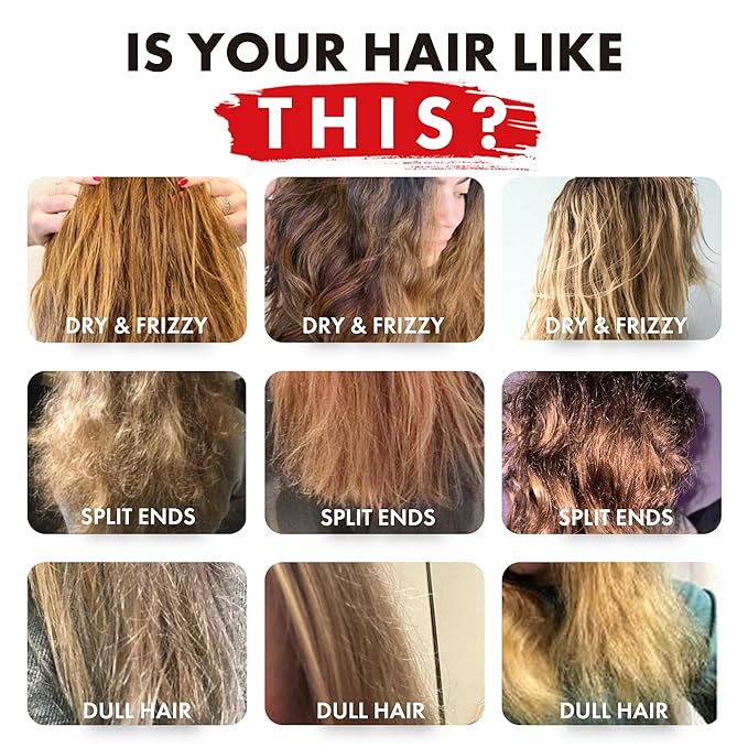 ALFHEIM Coffee+ Thickening Hair Mask for Fine, Weak & Thinning Hair with Caffeine, Biotin & Arabica Coffee Oil – Deep Repair, Strengthening & Volumizing Treatment – Sulfate-Free – 8.45 oz / 250 ml