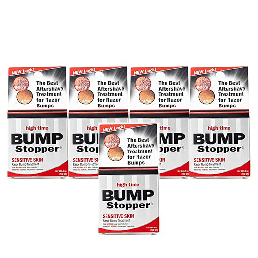 High Time Bump Stopper Sensitive Skin Razor Bump Treatment, 0.5 oz (Pack of 5)