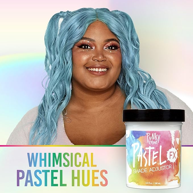 Punky PastelFX Shade Adjustor Semi Permanent Hair Color - Vegan, Cruelty-Free Conditioning Hair Dye, Lasts Up to 35 Washes, 3.5 fl oz