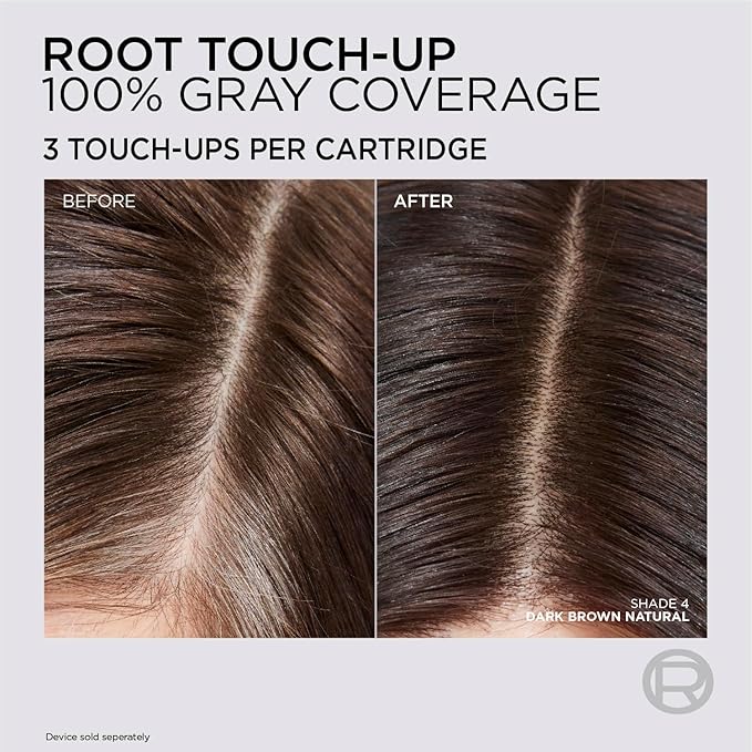 L'Oreal Paris Colorsonic Permanent Hair Dye Cartridge, Vibrant Hair Color for Root Touch Up, Gray Coverage or All Over Color in just 5 Minutes, 5G Medium Gold Brown (Coloring Device Sold Separately)