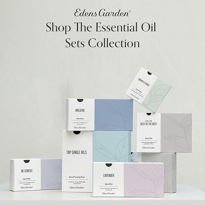 Edens Garden Essential Oils Diffuser 3 Set – 100% Pure Therapeutic Grade Aromatherapy Blends - for Natural Relaxation, Energy & Sleep – No Fragrance Oil & Undiluted for Home & Office, 10 ml/ 3 Pack