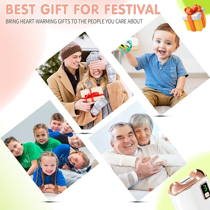 Electric Nail Clipper with LED Light, USB Rechargeable Nail Trimmer, 3-Speed Fingernail Manicure for Baby, Kids, Seniors, and Adults - Perfect for Elderly Nail Care (White)