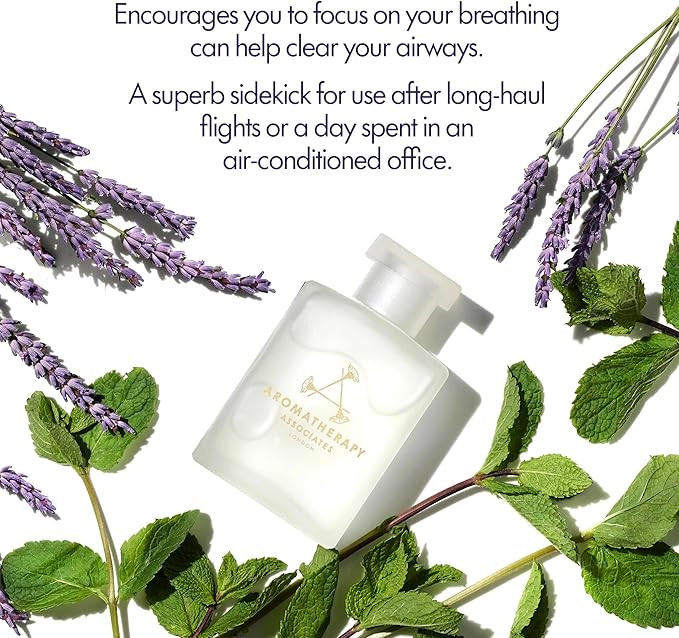 Aromatherapy Associates Support Equilibrium Bath and Shower Oil – Hydrating Oil with 3 Essential Oils to Uplift Mind, Body, and Spirit (1.86 oz)