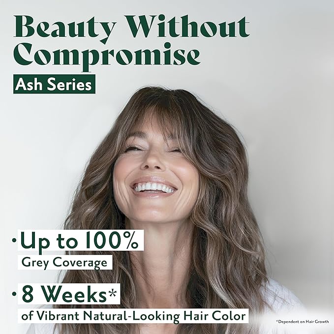 Herbatint Permanent Hair Dye For Women - 6C Dark Ash Blonde - For Up To 100% Gray Coverage of Resistant Gray Hair - Ammonia-Free, Alcohol-Free & Vegan - Salon Influenced Hair Color 5.75 fl oz