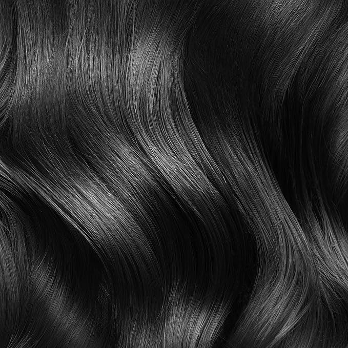 Black Hair dye Shampoo 3 in 1, Natural Hair Color Shampoo for Gray Hair, Tinte Para el Cabello for Women and Men 100% Grey Coverage, 350ml