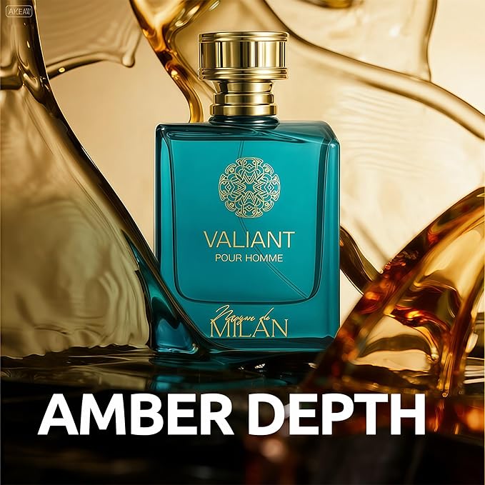 Men's Cologne Premium Fragrance Spray 100ml - Eau De Parfum - Long Lasting Woody, Spicy Scent for Daily Wear Inspired by Luxury Perfume(Valiant)