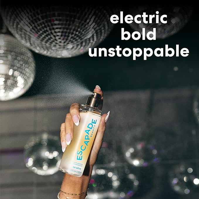 Escapade Beauty So Alive Fragrance Body Mist (4.2oz) - Pink Lotus Blossom, Apple Blossom, Tropical Pineapple, Peach Nectar