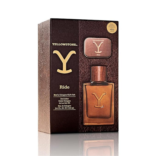 Tru Fragrance Beauty Yellowstone Ride Men's Cologne Gift Set