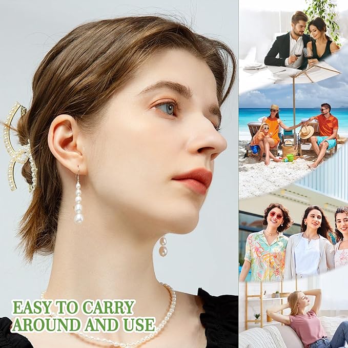 Facial Wax Strips for Women – 98% Natural Formula, Hypoallergenic for Sensitive Skin – Face Wax Strip for Hair Removal, Gentle & Quick Eyebrow Wax Strips for Upper Lip, Chin, Legs & Bikini Line