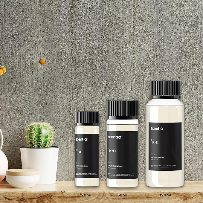 Fierce-Inspired Diffuser Oil - Scentia You Fragrance Oil Perfume Dupe - 120 mL, 4 Fl oz Diﬀusers - A and F Inspired. Natural Essential Scented Oil for Aromatherapy, SPA and Home, Thanksgiving Gift