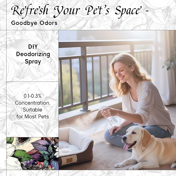 HIQILI Lavender Sanctuary Fragrance Oil for Diffuser, Candle & Soap & Perfume Making, for Hotel and Home, Essential Oil, Long-Lasting Aroma - 1fl oz