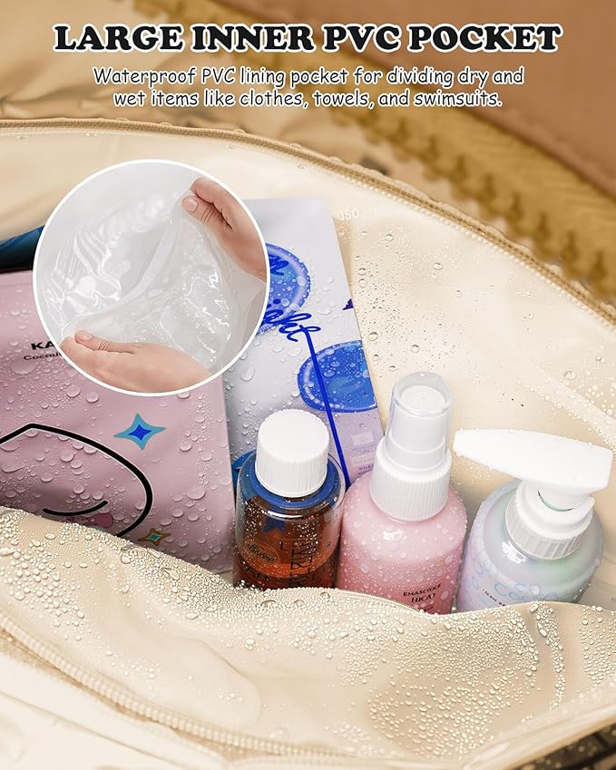 Teen Girl Gifts-Duffle Bag with Letter, Carry On Bags for Women，Overnight Bag with Wet Pocket，College Girl Gift-Lightweight Travel Bags Personalized Gym Tote with Makeup Pouch