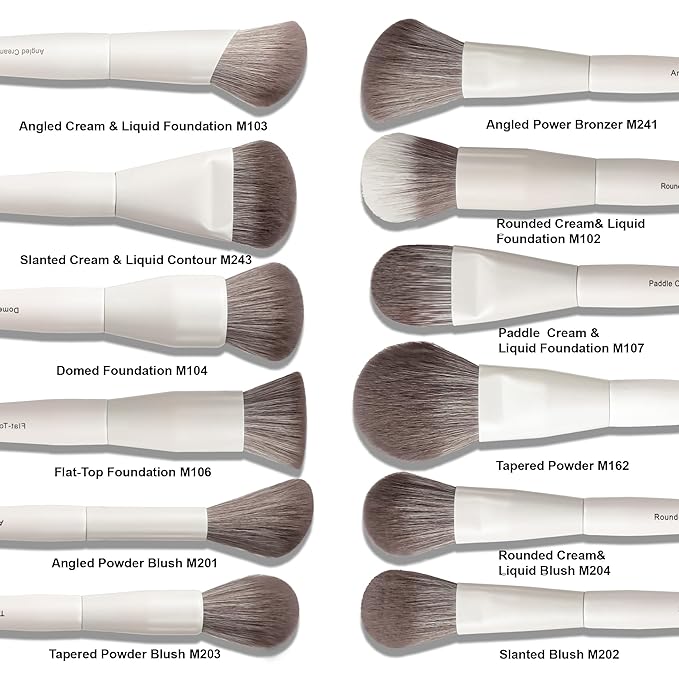 30 Pcs Pro Grade Makeup Brushes Set with Dense Ultra Soft Bristle,Elegant Design Luxury Make up Brushes for Foundation,Face Blending Powder, Contour, Bronzer,Highlight, Concealer, Eyeshadow
