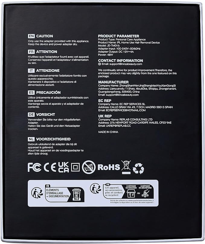 INNZA IPL Hair Removal with Ice Cooling Care Function for Women,Long-Lasting Results,999,999 Flashes Painless IPL Hair Remover, Hair Removal Device for Armpits Legs Arms Bikini Line