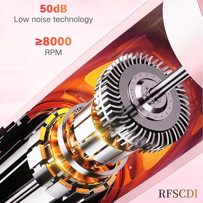 5-in-1 Rechargeable Nose & Ear Hair Trimmer - IPX7 Waterproof Dual Edge Grooming Kit for Men & Women, Perfect for Hair Removal of Nose, Eyebrows, Beard, Bikini, and Facial Hair (Pink)